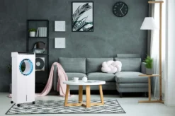 Echos Aircooler 4 L Wassertank | Fernbedienung | 3 Modi -Luft Wrame Haus Geschaft 81d9862cf3b5a1f7adb3bd2b152d2aab