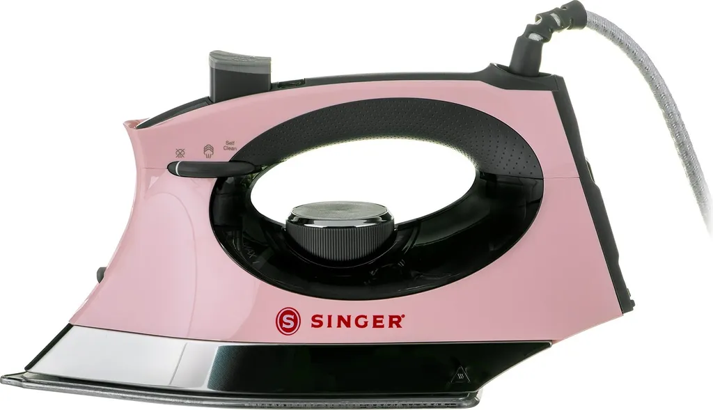 Singer SteamCraft Dampfbügeleisen Pink Anti-Kalk Filter Vertikaler Dampfmodus 3 Singer SteamCraft Dampfbügeleisen Pink Anti-Kalk Filter Vertikaler Dampfmodus – Bild 3