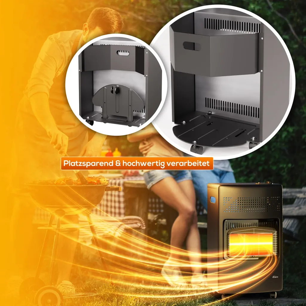 TroniTechnik Gas- Heizgerät Für Propangas Mit Nennleistung 4,2KW Inkl. Zubehör 12 TroniTechnik Gas- Heizgerät Für Propangas Mit Nennleistung 4,2KW Inkl. Zubehör – Bild 12