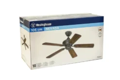 Westinghouse Deckenventilator Nevada 105 Cm Mit Fernbedienung -Luft Wrame Haus Geschaft 891cb4d46f57208715e4aecd9d7ae986