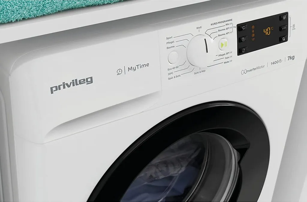 Privileg PWF MT 71484 Freistehende Waschmaschine, Frontlader, Weiß, , Schleuder, 1400 U/min, 7 Kg Fassungsvermögen, 59 KWh/100 Zyklen, 44 Liter/Zyklus, 53 DB Waschlautstärke, Inverter-Motor, 59,5 Cm Breite, Startzeitvorwahl, Wasserauslaufschutz 7 Privileg PWF MT 71484 Freistehende Waschmaschine, Frontlader, Weiß, , Schleuder, 1400 U/min, 7 Kg Fassungsvermögen, 59 KWh/100 Zyklen, 44 Liter/Zyklus, 53 DB Waschlautstärke, Inverter-Motor, 59,5 Cm Breite, Startzeitvorwahl, Wasserauslaufschutz – Bild 7