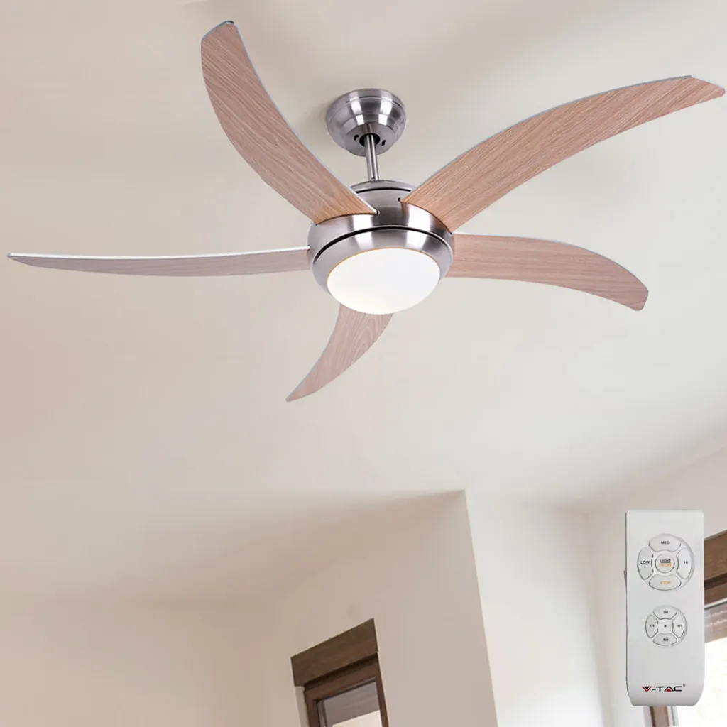 Deckenventilator, Fernbedienung, Timer 132 Cm, VT-6053-5 3 Deckenventilator, Fernbedienung, Timer 132 Cm, VT-6053-5 – Bild 3