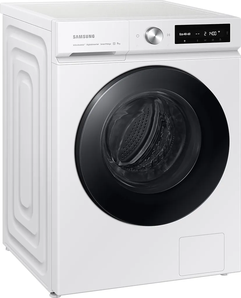 Samsung BESPOKE AI™ Waschmaschine WW7400B, 11 Kg, Mit SuperSpeed Und AI Wash WW11BB744AGWS2 3 Samsung BESPOKE AI™ Waschmaschine WW7400B, 11 Kg, Mit SuperSpeed Und AI Wash WW11BB744AGWS2 – Bild 3