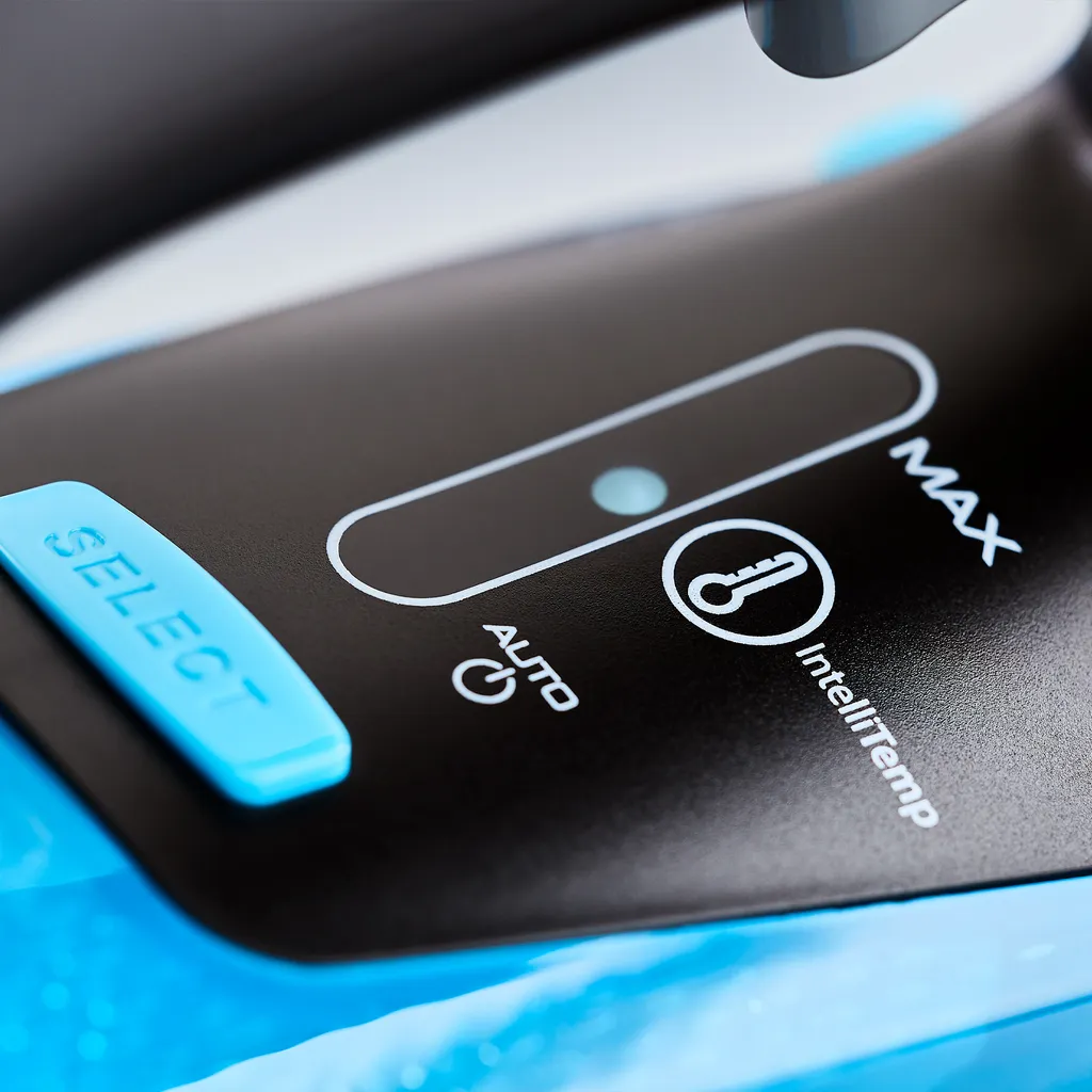 Morphy Richards 303210, Dampfbügeleisen, 3 M, 200 G/min, Schwarz, Blau, 40 G/min, 0,38 L 11 Morphy Richards 303210, Dampfbügeleisen, 3 M, 200 G/min, Schwarz, Blau, 40 G/min, 0,38 L – Bild 11