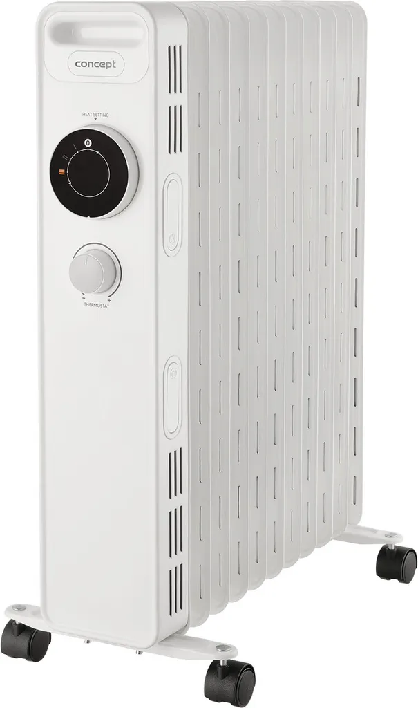 Concept RO3311, Öl-Heizlüfter, Öl, 0,18 M, Indoor, Flur, Weiß 2 Concept RO3311, Öl-Heizlüfter, Öl, 0,18 M, Indoor, Flur, Weiß – Bild 2