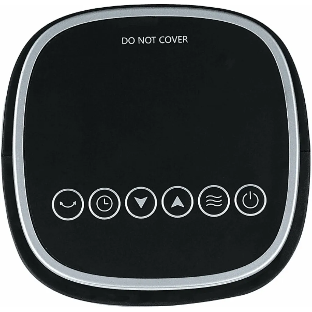 Midea NTH20-18MRA, Elektrischer Raumheizlüfter, Keramik, Indoor, Flur, Tisch, Schwarz, Silber, Tasten 10 Midea NTH20-18MRA, Elektrischer Raumheizlüfter, Keramik, Indoor, Flur, Tisch, Schwarz, Silber, Tasten – Bild 10