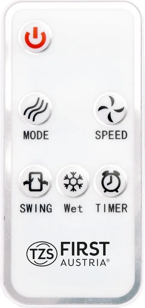 TZS First Austria FA-5560-4 Aircooler Silent Tower Lüfter Stehend - 60W - Weiß 9 TZS First Austria FA-5560-4 Aircooler Silent Tower Lüfter Stehend - 60W - Weiß – Bild 9