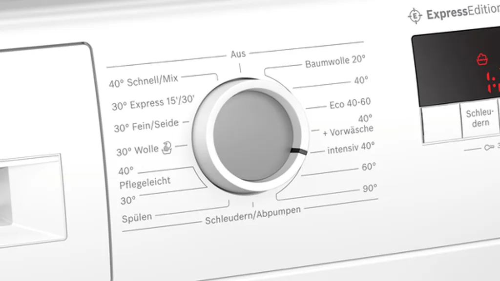 Bosch Serie 2, Waschmaschine WAJ280H1, Frontlader, 7 Kg, 1400 U/min. Mit AntiVibration Design 4 Bosch Serie 2, Waschmaschine WAJ280H1, Frontlader, 7 Kg, 1400 U/min. Mit AntiVibration Design – Bild 4