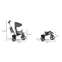 Lionelo Haari Dreirad Kinderdreirad Kinder Lenkstange Fahrrad Baby Kinderwagen Grau -Luft Wrame Haus Geschaft 910155d8d55c10b10adbdaf02d46a84c