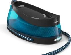 Philips PerfectCare Dampfbügelstation, Keramikbügelsohle, 120 G/min, 6.5 Bar, 2400 W, Blau (GC7846/80) -Luft Wrame Haus Geschaft 94faee37594bb945d3772c683644aadb