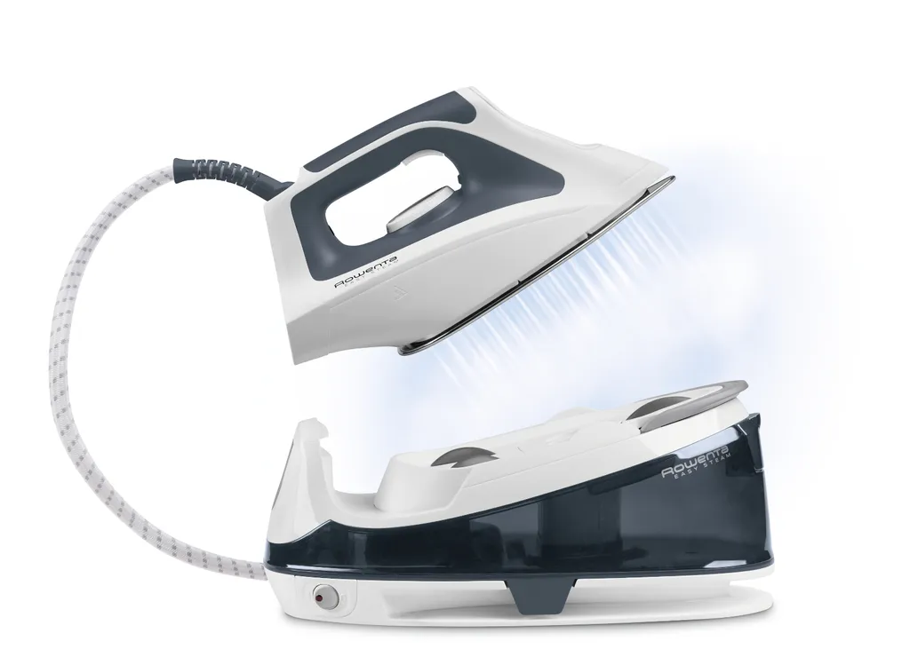ROWENTA Dampfbügelstation Bügeleisen EASY STEAM Bügelstation 5,3 Bar Weiß Grau 4 ROWENTA Dampfbügelstation Bügeleisen EASY STEAM Bügelstation 5,3 Bar Weiß Grau – Bild 4