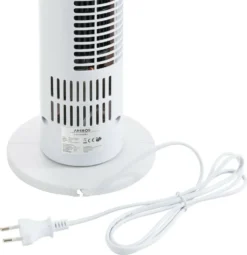 AREBOS Turmventilator Mit Timer, 40 Watt, 75°-Oszillation, Ventilator Mit 3 Geschwindigkeitsstufen, , Weiß -Luft Wrame Haus Geschaft 95c613fa48cd71d3b8242148b15dd853