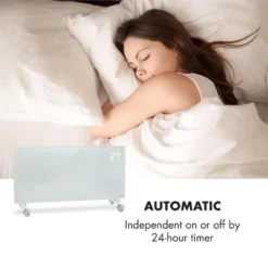 Bornholm Konvektions-Heizgerät 2000W Timer 2 Heizstufen ECO-Modus -Luft Wrame Haus Geschaft 96131f471a52508c5b01517f4e746155