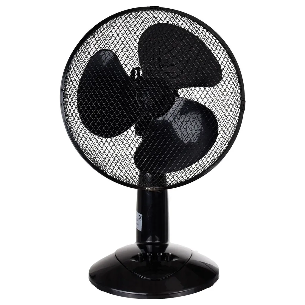 LEX XXL Tischventilator Ventilator Ø30 Cm, 3 Geschwindigkeiten, Oszillation, 50cm, Farbe:Schwarz 3 LEX XXL Tischventilator Ventilator Ø30 Cm, 3 Geschwindigkeiten, Oszillation, 50cm, Farbe:Schwarz – Bild 3