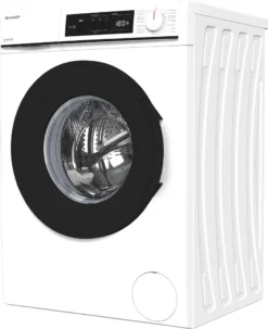Sharp ES-NFA814BWB-DE Waschmaschine 8 Kg Aquastop Inverter Motor LED-Display -Luft Wrame Haus Geschaft 98b6ccf5734e9454393f355512d22743