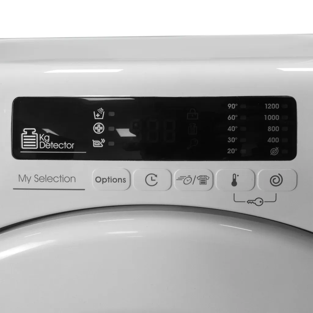 Candy Smart CS34 1262DE/2-S Waschmaschine 6 Kg 1200 U/Min. Smarte Bedienung Mit NFC-Technologie/Symbolblende/Tiefe Nur 37 8 Cm Weiß 7 Candy Smart CS34 1262DE/2-S Waschmaschine 6 Kg 1200 U/Min. Smarte Bedienung Mit NFC-Technologie/Symbolblende/Tiefe Nur 37 8 Cm Weiß – Bild 7