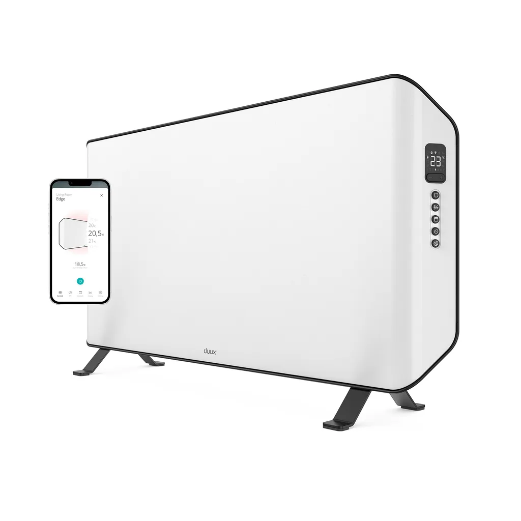 Duux Edge Konvektorheizung 1500W - Elektroheizung - Innovativer Konvektor Mit Zeitplänen - Hocheffizientes Heizgerät Für Räume Bis Zu 20m² - Konvektor Badezimmer 1 Duux Edge Konvektorheizung 1500W - Elektroheizung - Innovativer Konvektor Mit Zeitplänen - Hocheffizientes Heizgerät Für Räume Bis Zu 20m² - Konvektor Badezimmer