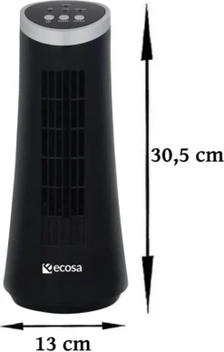 Ecosa Turm Tischventilator | Mini Ventilator | Turmventilator 9 Ecosa Turm Tischventilator | Mini Ventilator | Turmventilator -Luft Wrame Haus Geschaft 9996633bc95e30d021168a24f796f00a