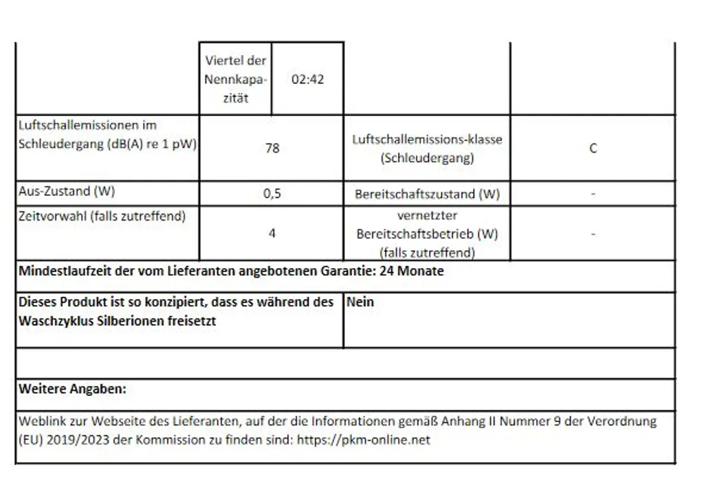 PKM Waschmaschine Waschautomat Frontlader Vollwaschautomat 7kg WA7-E1214I 5 PKM Waschmaschine Waschautomat Frontlader Vollwaschautomat 7kg WA7-E1214I – Bild 5
