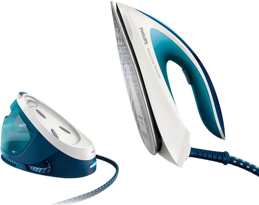 Philips GC8723/20, 6,2 Bar, 1,8 L, 390 G/min, 120 G/min, SteamGlide Plus-Sohle, Blau 2 Philips GC8723/20, 6,2 Bar, 1,8 L, 390 G/min, 120 G/min, SteamGlide Plus-Sohle, Blau – Bild 2