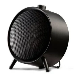 Honeywell Runder Keramikheizer, 1 Stück, Schwarz, HCE200BE4