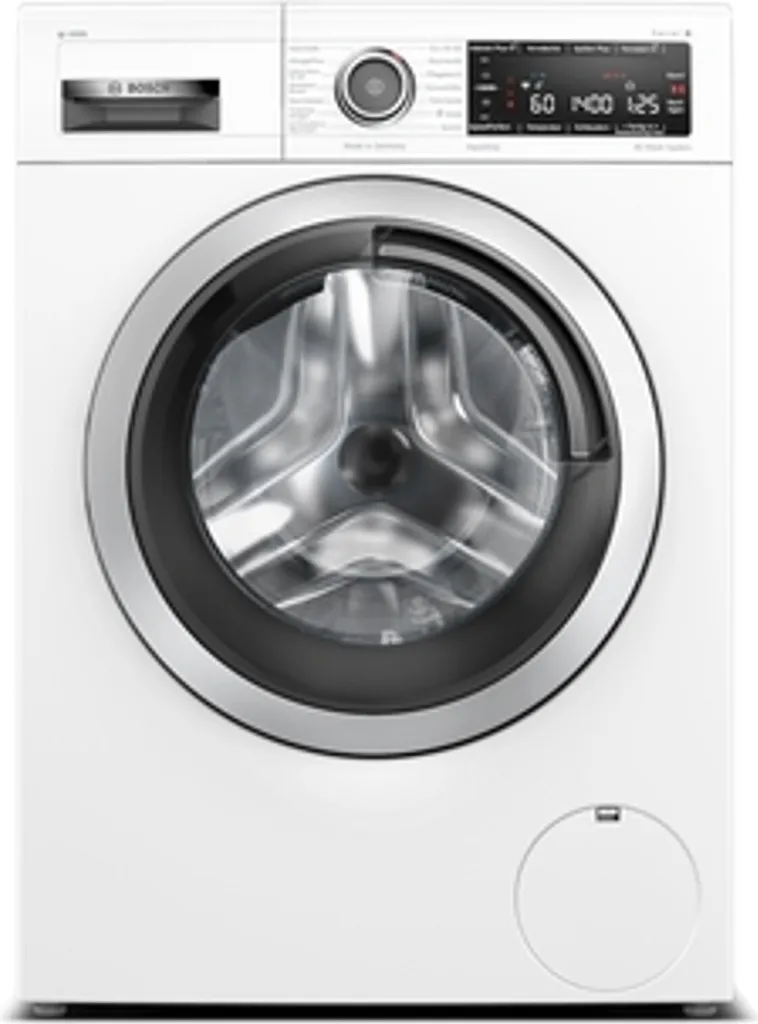 Bosch WAV28K43 Serie 8 Waschmaschine Frontlader / A / 48 KWh/100 Waschzyklen / 1400 UpM / 9 Kg / Weiß / I-Dos / 4D Wash System / Automatik-Programme / Home Connect 2 Bosch WAV28K43 Serie 8 Waschmaschine Frontlader / A / 48 KWh/100 Waschzyklen / 1400 UpM / 9 Kg / Weiß / I-Dos / 4D Wash System / Automatik-Programme / Home Connect – Bild 2