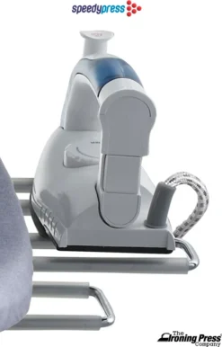 Professionelle 101HD Schwerlast Dampfbügelpresse 101cm Mit Höhenverstellbaren Ständer Von Speedypress - Silber (+ Bügeleisen, Ersatzabdeckung & Schaumstoff-Unterfilz Und Wasserfilterpatrone GRATIS) -Luft Wrame Haus Geschaft 9d174b22d35851354bbda5beef51eb24