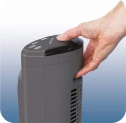 Honeywell HYF1101E4 Comfort Control Turmventilator, 55°-Oszillation, Timer, 3 Stufen, 36 Watt, Anthrazit -Luft Wrame Haus Geschaft a1daee2e29862e49607e35109f6a411c