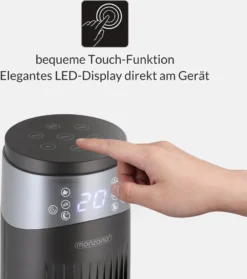 Monzana Turmventilator 6 Geschwindigkeitsstufen 120cm 3 Modi Timer Fernbedienung -Luft Wrame Haus Geschaft a47e26b20cee51203efa0b1a6d46d8ac