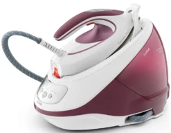 Tefal SV9201E0 Dampfbügelstation Express Protect, 2800W 7,5 Bar, Weiß/Burgunder