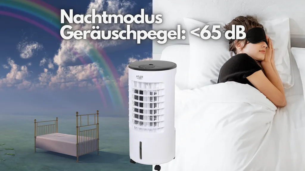Adler Echos Aircooler 5,5 L Wassertank | 3 Modi Mit Fernbedienung 4 Adler Echos Aircooler 5,5 L Wassertank | 3 Modi Mit Fernbedienung – Bild 4