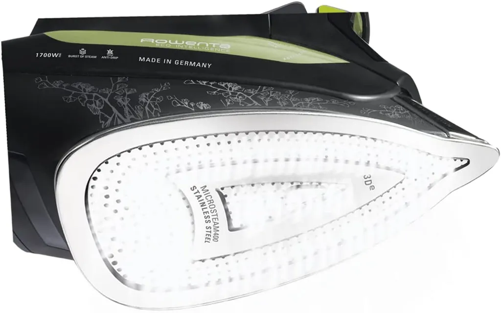 Rowenta DW6030 Eco Intelligence Dampfbügeleisen - Schwarz/ Grün 18 Rowenta DW6030 Eco Intelligence Dampfbügeleisen - Schwarz/ Grün – Bild 18