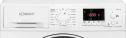 Bomann WA 7192 Waschmaschine Weiß, 9 Kg, 15 Waschprogramme, 1.400 U/min, LED-Display/Kontrollanzeigen, Frontlader -Luft Wrame Haus Geschaft a69cd2d94171b391d487cdeac3eb28e0