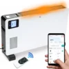 Elektroheizer Heizer Heizung Konvektor Konvektionsheizung 2300W Elektroheizung Heizung Heizkörper ✓ APP WiFi Funktion Inkl. Fernbedienung ✓ LCD-Display ✓ Timer ✓ Weiß ✓ TUYA