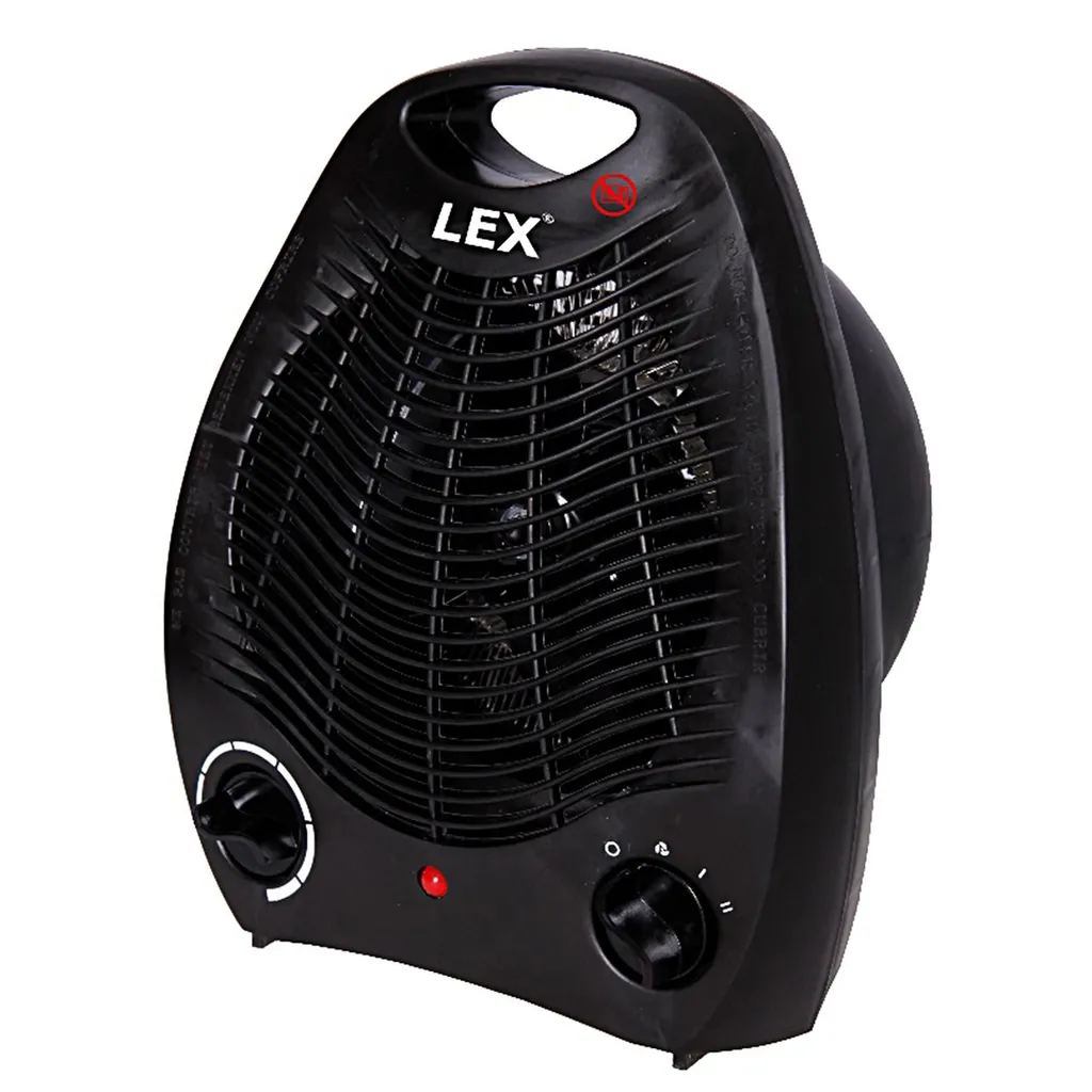 LEX Heizlüfter Mit Ventilatorfunktion 2000W, Farbe:Schwarz 4 LEX Heizlüfter Mit Ventilatorfunktion 2000W, Farbe:Schwarz – Bild 4