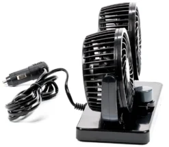 Auto Ventilator Doppellüfter ALL Ride, Vertikal Und Horizontal Einstellbar, 2 Leistungsstufen 8 Watt 15 Watt, 12 Volt 5 Auto Ventilator Doppellüfter ALL Ride, Vertikal Und Horizontal Einstellbar, 2 Leistungsstufen 8 Watt 15 Watt, 12 Volt -Luft Wrame Haus Geschaft a83417165ccc721680ad75fd7b3fc476