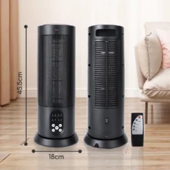 Aigostar Bert - PTC Keramik Heizlüfter Mit Fernbedienung, 3 Mode Heizstufen, 70° Oszillation, Leise Und Energiesparend Heizleistung 2000W, 7.5 H Timer, Heizung Heater Schnellheizer, Schwarz 15 Aigostar Bert - PTC Keramik Heizlüfter Mit Fernbedienung, 3 Mode Heizstufen, 70° Oszillation, Leise Und Energiesparend Heizleistung 2000W, 7.5 H Timer, Heizung Heater Schnellheizer, Schwarz -Luft Wrame Haus Geschaft a8ab3ef941afecdc82898cedf484962e