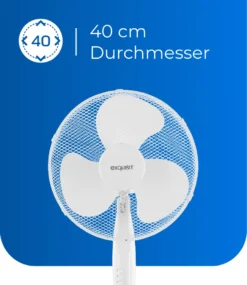 Exquisit Standventilator VS 35064 We| Pianokey | 50 Watt | Oszillation | Weiß -Luft Wrame Haus Geschaft a8b9fe21e3080882ffb7c4c2c92a71c6