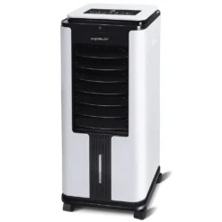 Aigostar Air Cooler, 3-in-1 Mobiles Klimagerät Ohne Abluftschlauch Mit Wasserkühlung, Luftkühler Mit Verdunstungskühlung, Ventilator, Luftbefeuchter, 7L Wassertank, Fernbedienung, 12Std Timer, 75W