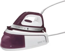 Bomann DBS 6034 CB Dampfbügelstation, Superglide-Keramiksohle, 3,5 Bar Dampfdruck, Elektronisches Anti-Tropf-System, 2300W, Weiß-flieder 29 Bomann DBS 6034 CB Dampfbügelstation, Superglide-Keramiksohle, 3,5 Bar Dampfdruck, Elektronisches Anti-Tropf-System, 2300W, Weiß-flieder -Luft Wrame Haus Geschaft aab5a99462575322f21d7a5e3ae9b502