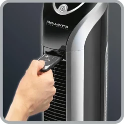 Rowenta VU 6670 F0 Turmventilator Schwarz/silber -Luft Wrame Haus Geschaft aabb59f9ce0680c816427d3e034941d6