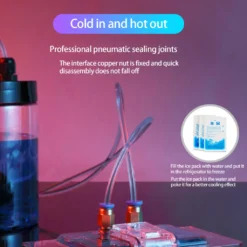 Universal Handy Wasserkühlung Kühler Gaming Phone Wasserkühler Einstellbarer Tragbarer Lüfterhalter -Luft Wrame Haus Geschaft ab4230d849c30bf221b827bd767631f3