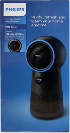 Philips Luftreiniger 3 In 1 AMF220/15 Lüfter 7,5-15-25; Heizung 1250-1500-2200 W, Geeignet Für Räume Bis 42 M², Schwarz 24 Philips Luftreiniger 3 In 1 AMF220/15 Lüfter 7,5-15-25; Heizung 1250-1500-2200 W, Geeignet Für Räume Bis 42 M², Schwarz -Luft Wrame Haus Geschaft ac70a57c808cf15e644e269faf3f8420