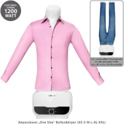 CLATRONIC Hemden-/Blusenbügler HBB 3734 -Luft Wrame Haus Geschaft acb5c781dc4792dbd4412f3689b62ed4