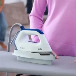 Braun CareStyle 3 IS 3157 BL 2400 W 2 L EloxalPlus Soleplate Blau, Weiß -Luft Wrame Haus Geschaft ad682acd7aab459ff96261c444fbb792