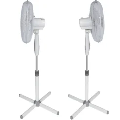 TroniTechnik Standventilator Turmventilator Lüfter SV04 40cm, Inkl. Oszillation -Luft Wrame Haus Geschaft ae71d31cbf3dc91a80de6dee19affc7f