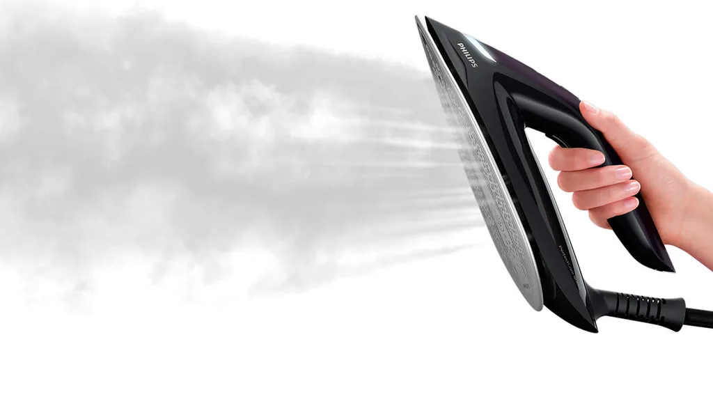 Philips PerfectCare Bügelstation, Keramiksohle, 170 G/min Konstanter. Dampf, 8.5 Bar, 2700 W, Schwarz (PSG8160/30) 9 Philips PerfectCare Bügelstation, Keramiksohle, 170 G/min Konstanter. Dampf, 8.5 Bar, 2700 W, Schwarz (PSG8160/30) – Bild 9