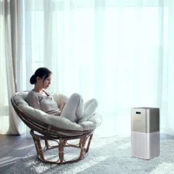 Genius Invictus Air Luftreiniger | Reinigt 400m3/h | Entfernt 99,95% Viren, Staub Und Für Allergiker Durch HEPA-Filter | Einstellbarer Timer | Luftqualitätsanzeige -Luft Wrame Haus Geschaft af534404b430631aea88ecbfee241a16