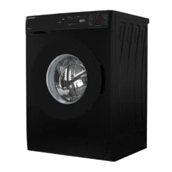 Sharp ES-W714IA-B1-DE Waschmaschine (7 Kg / 1400 U/Min) Mit LED Display, Inverter Motor, Überlaufschutz Und AquaStop (schwarz) -Luft Wrame Haus Geschaft b1ac9bb0cce2fdd5185538f0341caf7e