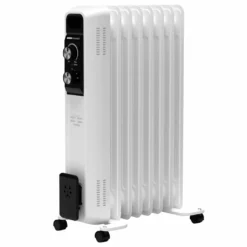 Flexot® Ölradiator 600W / 900W / 1500W - 3 Powerstufen 7 Rippen Elektroheizung Heizung Heizer Heater Radiator Überhitzungsschutz Thermostat Kabelaufwicklung Heizgerät Radiator -Luft Wrame Haus Geschaft b40bf8bbc412d05545d8ed4324df22e5